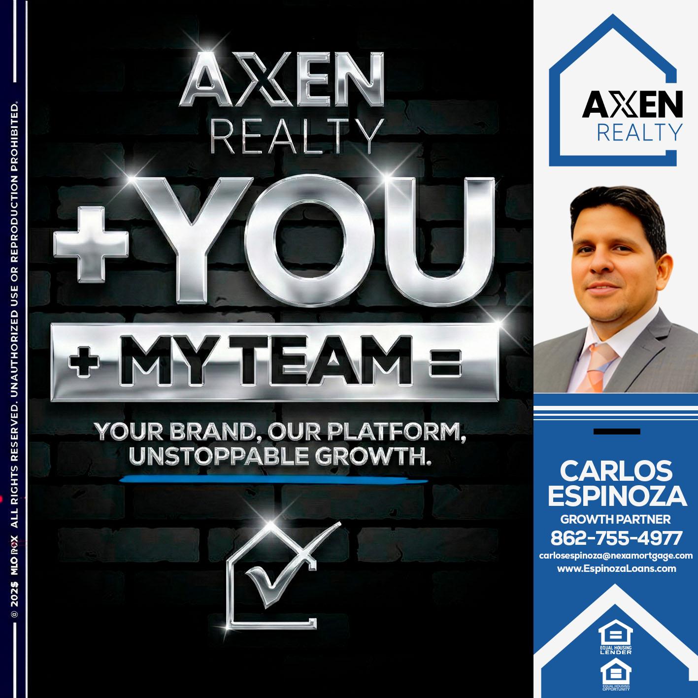 +YOU - Carlos Espinoza -Mortgage Loan Originator