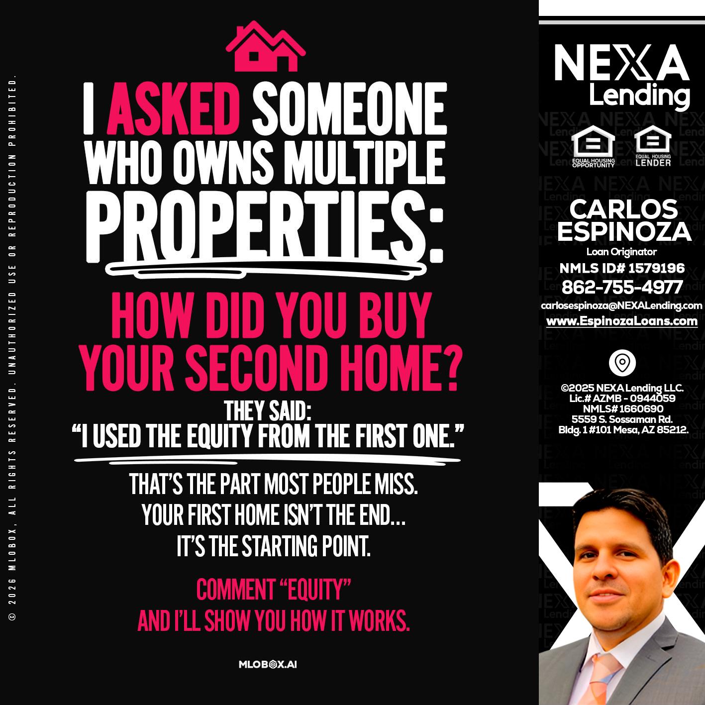 I ASKED SOMEONE - Carlos Espinoza -Mortgage Loan Originator