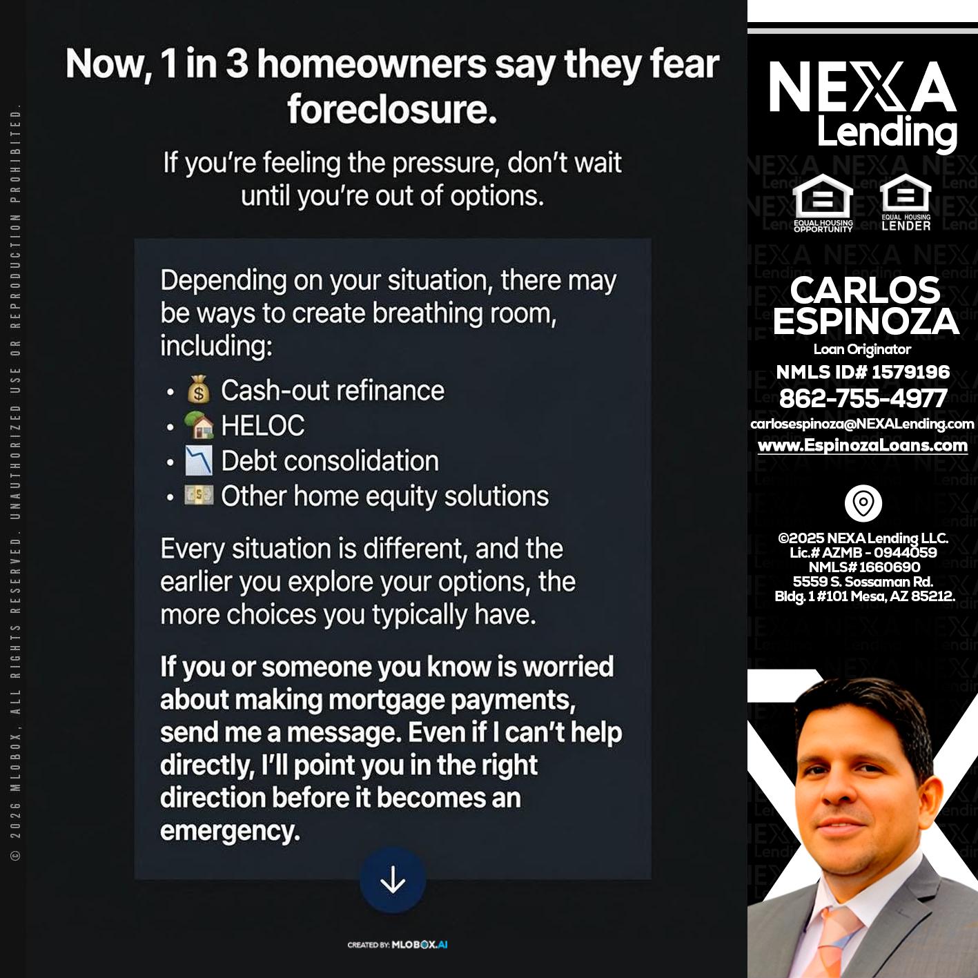 NOW - Carlos Espinoza -Mortgage Loan Originator